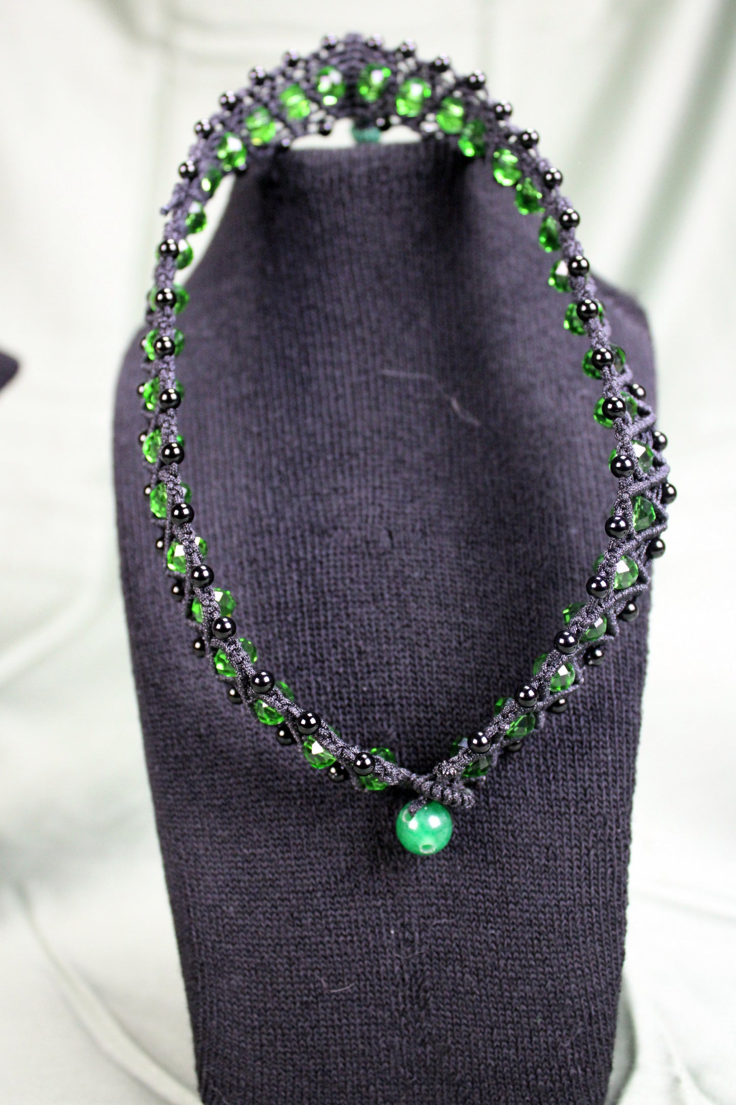 Handmade Bird-Shaped Crystal Pendant Necklace